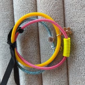 NWOT Marc Jacobs Hair Elastic Set Of 3 / Hair Bands / Hair Accessories